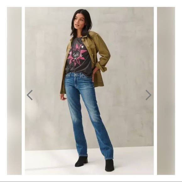 LUCKY BRAND SWEET STRAIGHT MID-RISE Size 10 - Picture 16 of 16